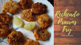 Recheado Prawn fry Goan prawns fry [upl. by Anilrats]