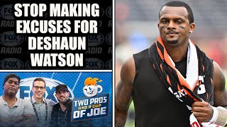 Brady Quinn  Can We Stop Making Excuses for Deshaun Watson [upl. by Nilesoy416]