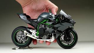 Unboxing of Kawasaki Ninja H2R 19 Scale Diecast Motorcycle [upl. by Romeyn]