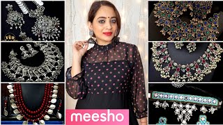 Meesho Oxidize Jewellery HaulMeesho oxidize Earrings HaulMeesho Oxidize JewelleryMeesho Haul [upl. by Blockus]