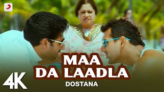 Maa Da Laadla Full Video  DostanaJohn AbhishekMaster SaleemVishal amp Shekhar  4K [upl. by Ahsiener]