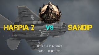 SEA WAVES  HARPIA 2 vs SANDIP ROUND 2 [upl. by Vasya]