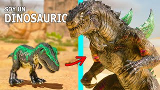 LA HISTORIA DEL PEQUEÑO DINOSAURIO REX GODZILLA Evoluciono en kaiju ARK Ascended Soy un Dinosaurio [upl. by Scevour478]