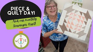 Piece amp Quilt and Tackle it Tues [upl. by Nnylyak]