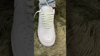 How to Laces Air Force 1 ❗️ If you love shoes what this… Best Way [upl. by Ronen]