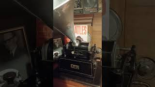 Edison Gem Phonograph Playing quotWhistling Songquot [upl. by Redan639]