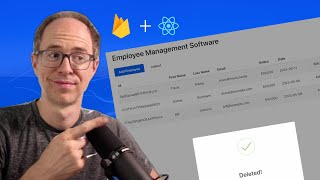 Using Cloud Firestore For Your REACT Backend 2023  CRUD App [upl. by Clayborne]