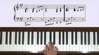 Temblando by Hombres G Piano Tutorial [upl. by Nomannic]