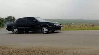 Saab 9000 20turbo 06bar burnout [upl. by Astrid]