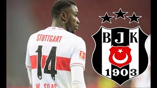 Silas Katompa Mvumpa Wamangituka⚪⚫ Welcome To Beşiktaş Golleri Yetenekleri Goals Skills Stuttgart [upl. by Ynnaf]