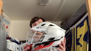 Demonstrative speech on lacrosse helmet adjustment [upl. by Areikahs]