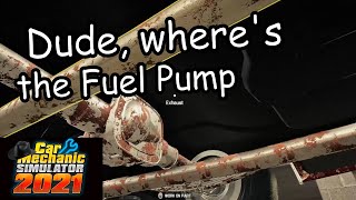 Lets Get Dirty S 1 E 11  Car Mechanic Simulator 2021  Dude Wheres the Fuel Pump [upl. by Rothstein]