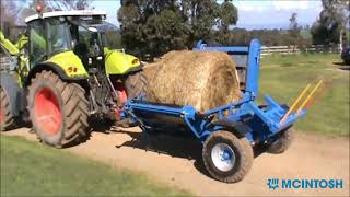 McIntosh Trough Bale Feeder [upl. by Yarased]