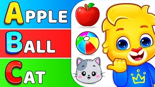 ABC Alphabets From A to Z  Toddler Learning Videos  Kids Learn ABC Letters With Lucas amp Friends [upl. by Ahsain]