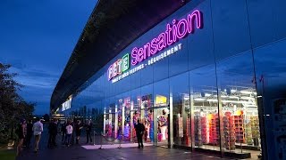 Magasin Fête Sensation Metz Waves  Inauguration 1ère franchise [upl. by Tips]