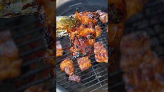 awardwinning charred up chicken 🏆  Chicken Recipe  HowToBBQRight Shorts [upl. by Cadmar391]