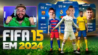 JOGUEI O FIFA 15 EM 2024 [upl. by Haslam]