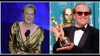 Los actores con más premios Oscar en la historia [upl. by Kinsley]