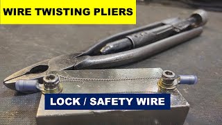 998 Twist wires using Wire Twisting Pliers [upl. by Rehctelf]