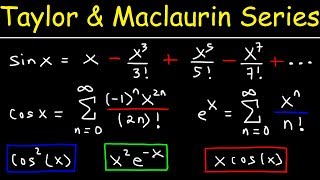 Taylor Series and Maclaurin Series  Calculus 2 [upl. by Eladroc]