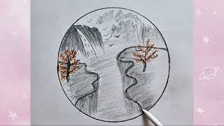 Check out this cool video of mountain with a pencil drawing [upl. by Moishe]