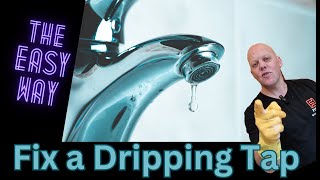 How to Fix a Dripping Tap Valve and Save £££ [upl. by Bigot]