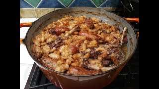 LE CASSOULET de POPOTE avec les Tarbais du potager [upl. by Wilbert]