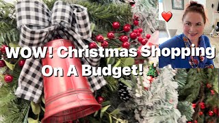 Christmas Shopping on a Budget at Marshalls discount store Fun finds and inspiration for DIYs [upl. by Remy960]