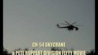 skycrane ch54 fly by [upl. by Omora247]