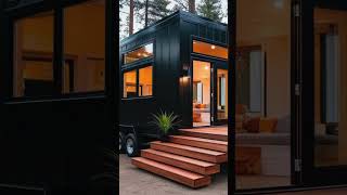 Minimalist Tiny Home Simple Living in 200 Sq Ft 3 relax tinyhouse [upl. by Eetsirhc]