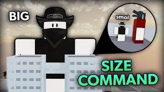 TROLLING with SIZE COMMANDS in Roblox Jujutsu Shenanigans [upl. by Juxon]