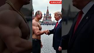 Donald Trump and Vladimir Putin at red square  ai generated video  ai video  ai presidents ai [upl. by Elspeth]