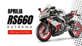 2023 Aprilia RS 660 Extrema Special Edition Specs New Features [upl. by Yadahs]