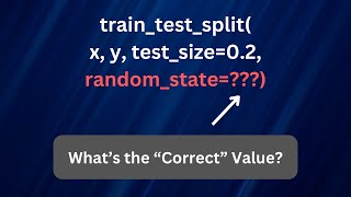 Parameter quotrandomstatequot of quottraintestsplitquot What Are Potential Values [upl. by Hnil128]