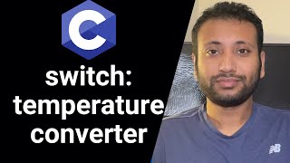 C programming Bangla Tutorial 593  switch  Menu Based Temperature conversion [upl. by Lerret]