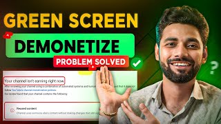 100 Working 🟢 Green Screen Reused Content 🚫 Demonetization Problem Solved ✅  Collab Video [upl. by Llenrrad]