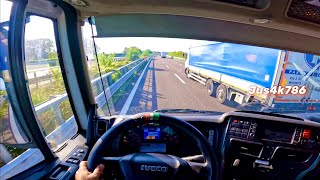 Pov Driving Iveco Stralis 500 Going To Vicenza 🇮🇹 GoPro 05 [upl. by Erdnaxela]