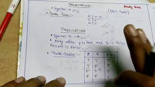 Propotinal calculus conjuction disjunctionDiscrete mathematics [upl. by Elpmet233]