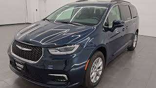 2022 CHRYSLER PACIFICA TOURING L AWD U CONNECT THEATRE FATHOM BLUE 4K WALKAROUND 14589Z SOLD [upl. by Hamnet]