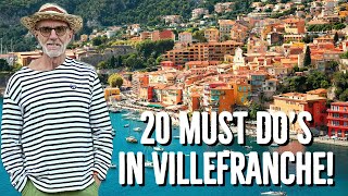 20 Things You MUST DO In VILLEFRANCHE Insider Guide 🇫🇷 [upl. by Snell]