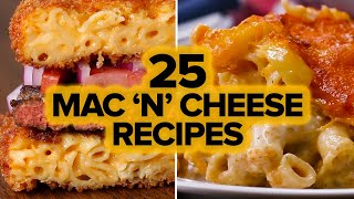 25 Mac N Cheese Recipes [upl. by Merilee370]