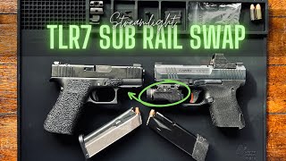 Streamlight TLR7 Sub Rail Key Swap 👌🏽 ​⁠StreamlightTV [upl. by Puglia]