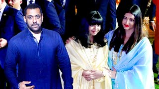 Aishwarya Rai Bachchan Aaradhya Bachchan Salman Khan at Antilia to celebrate Ganesh Chaturthi [upl. by Hsiekal]