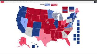 Trump vs Harris October 15th 2024 prediction [upl. by Airetak]