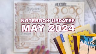 Notebook Updates May 2024  Graphic Novel Notebook  Planning System [upl. by Aitnuahs7]