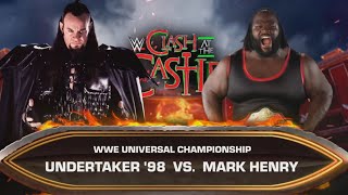 Casket Match  The Undertaker vs Mark Henry  WWE 2K24 [upl. by Johnathon481]