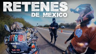 RETENES POLICIALES ME ADVIERTEN SOBRE LA INSEGURIDAD de MI VIAJE en MOTO por MÉXICO  Episodio 247 [upl. by Eseyt24]