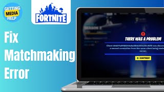 How To Fix Matchmaking Error 1 In Fortnite Creative  Easy Guide 2024 [upl. by Naoh]