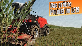 Das größte Projekt im LS19  Tag 14  Jetzt kommt das große Gerät [upl. by Lamee]