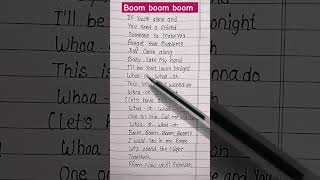 Vengaboys  Boom Boom Boom Boom Lyric Video [upl. by Eissak]